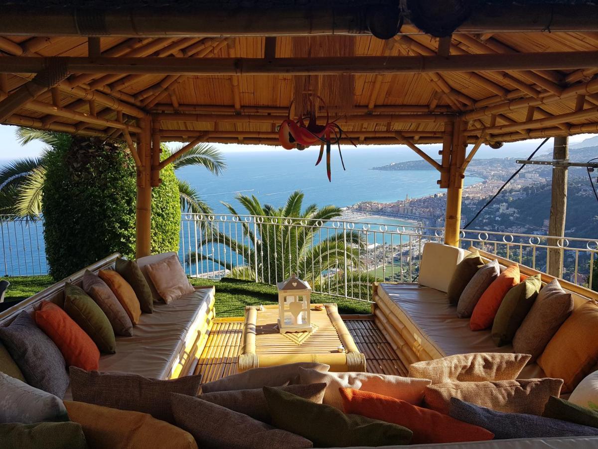 Villa Panoramica Ментона Екстериор снимка