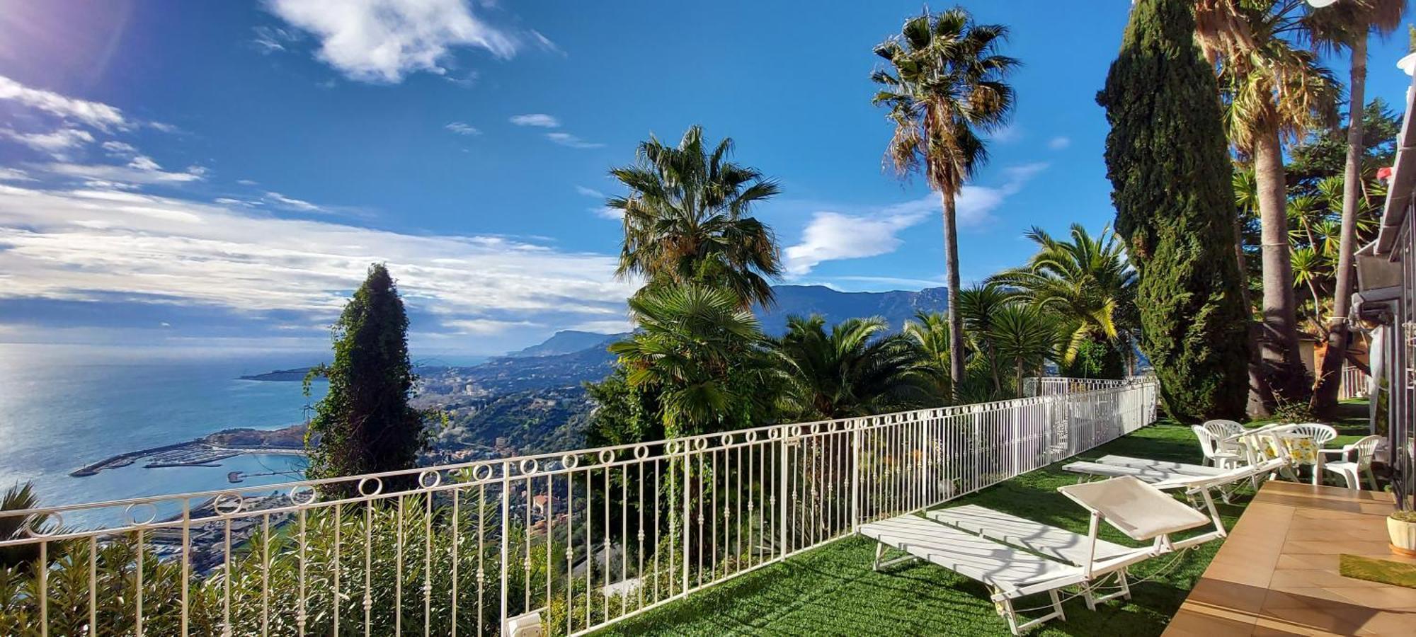 Villa Panoramica Ментона Екстериор снимка